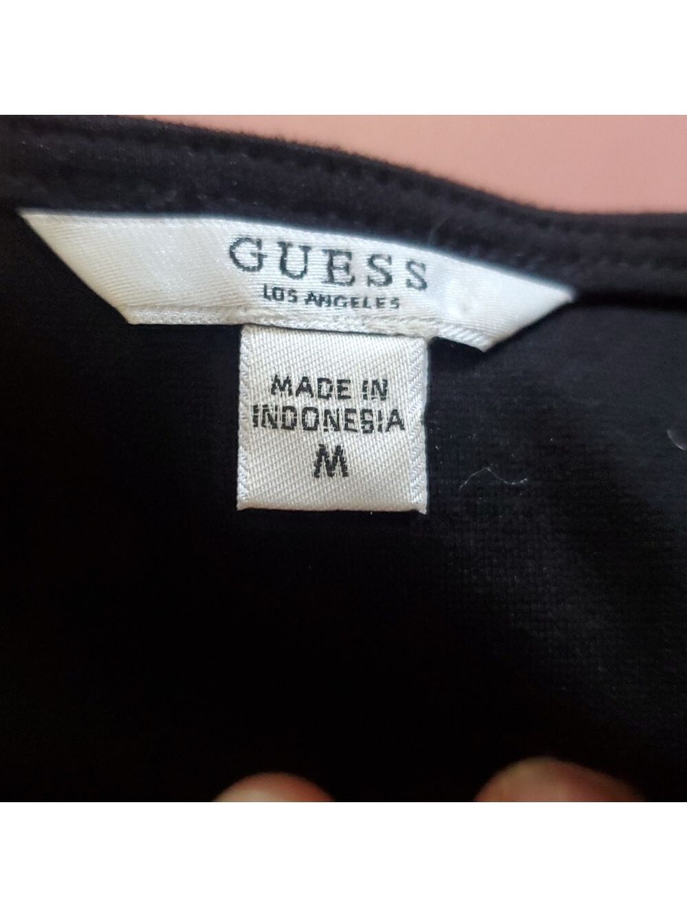 Guess Elegant Black Dress Size Medium - Picture 6 of 8